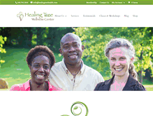 Tablet Screenshot of healingtreehealth.com